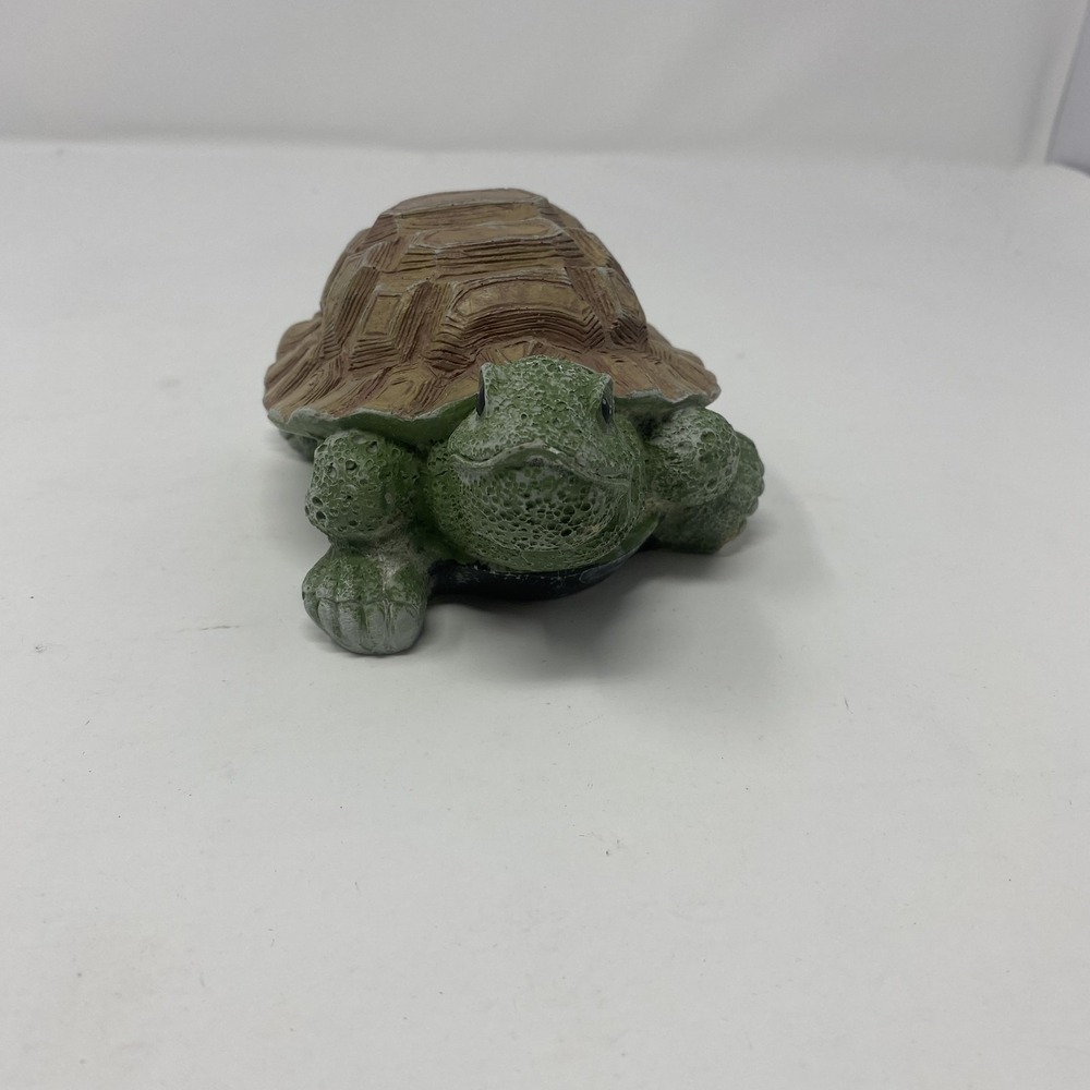 Decorative Turtle Figurine Statue Adorable Garden Pond Decor Collectible